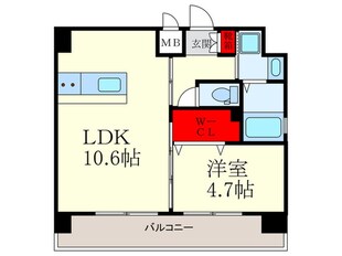 プレシャス南小倉の物件間取画像